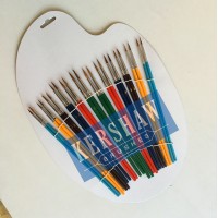 Artist Brush (ARTIST PAINTING BRUSH ROUND HEAD 24PCS-SET, horse hair and wooden handle)